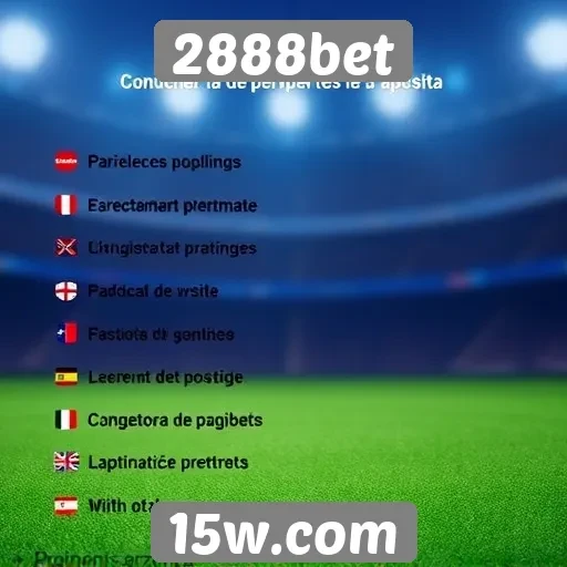 Métodos de pagamento aceitos pelo 2888bet